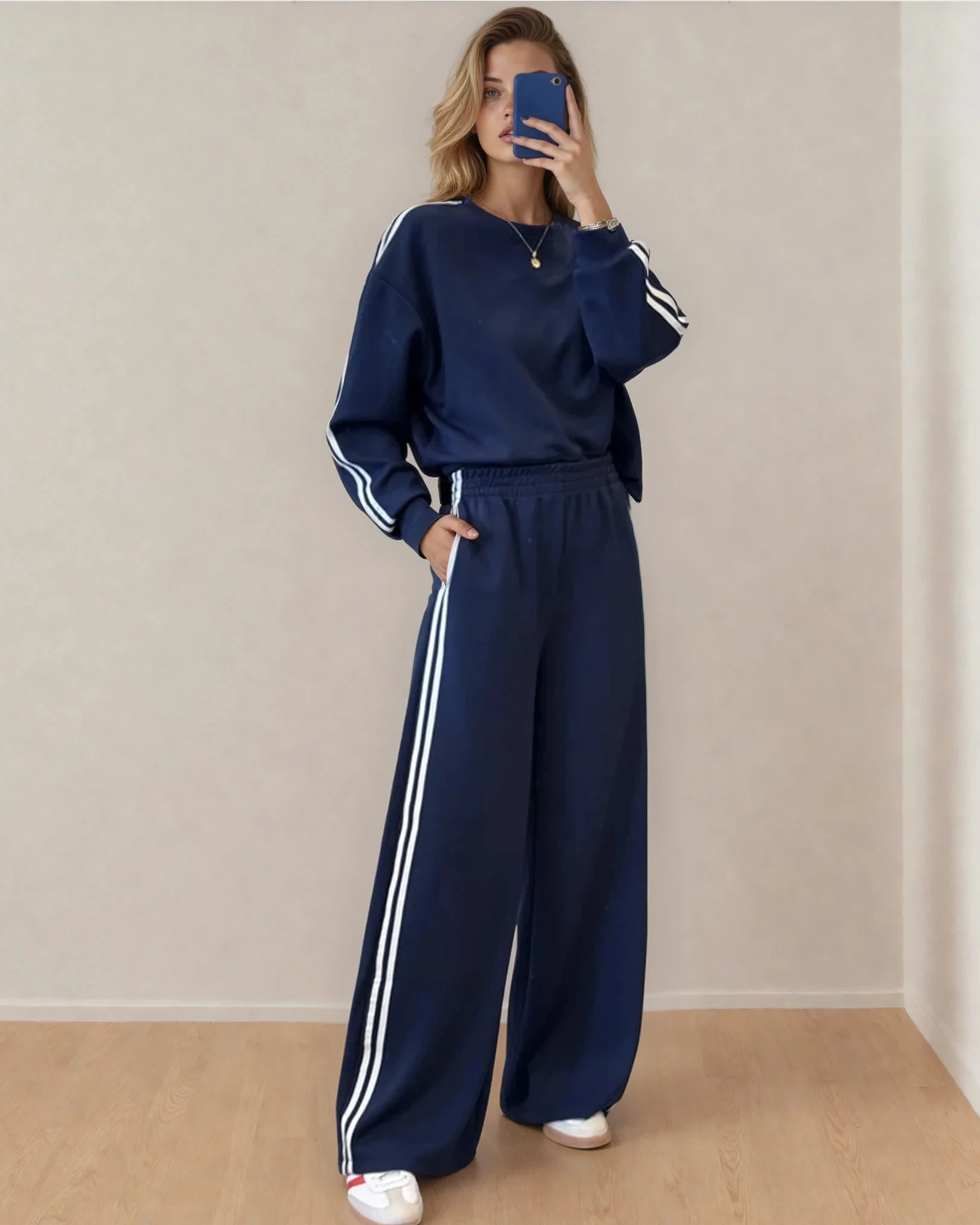 Navy Blue Varsity Set