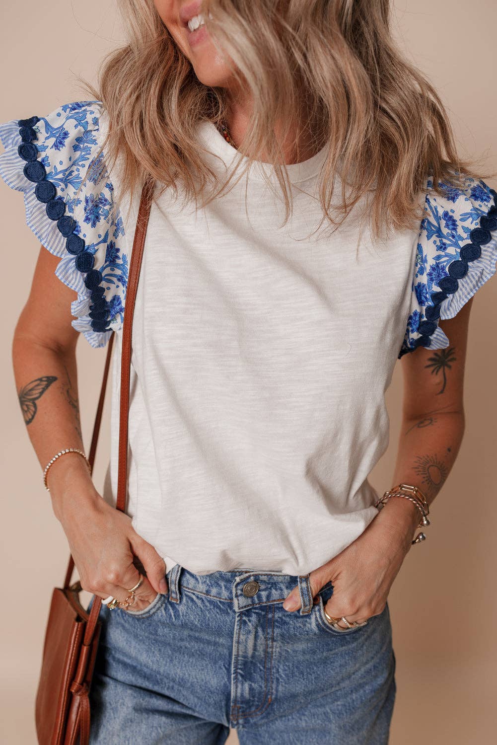 Bluebell Ruffle Tee