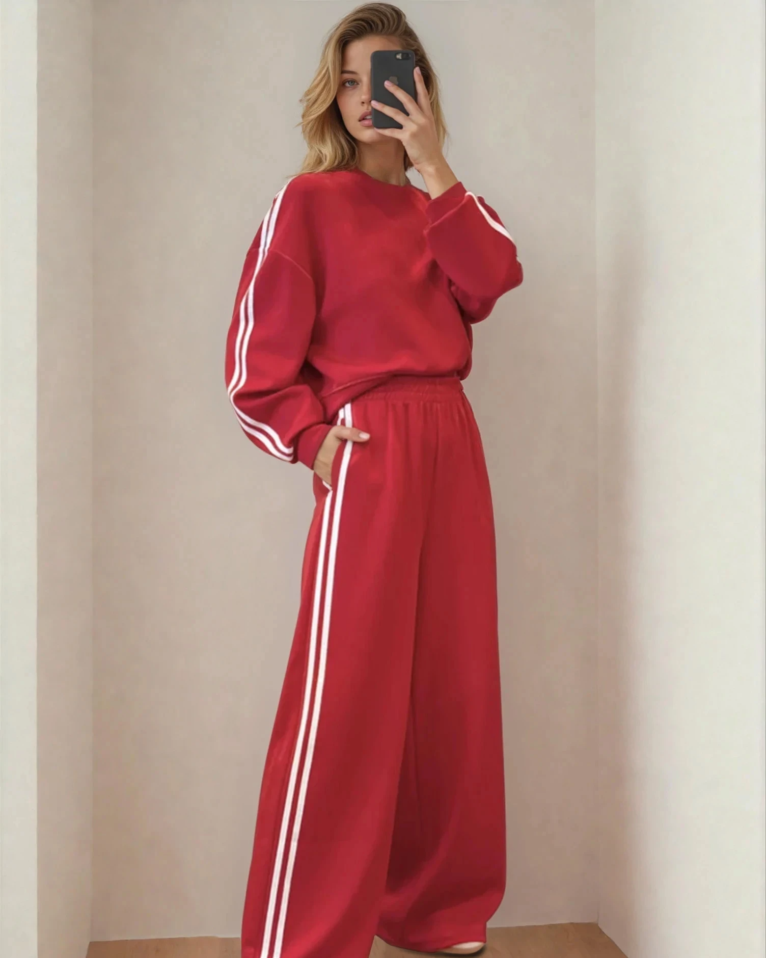 Red Varsity Set