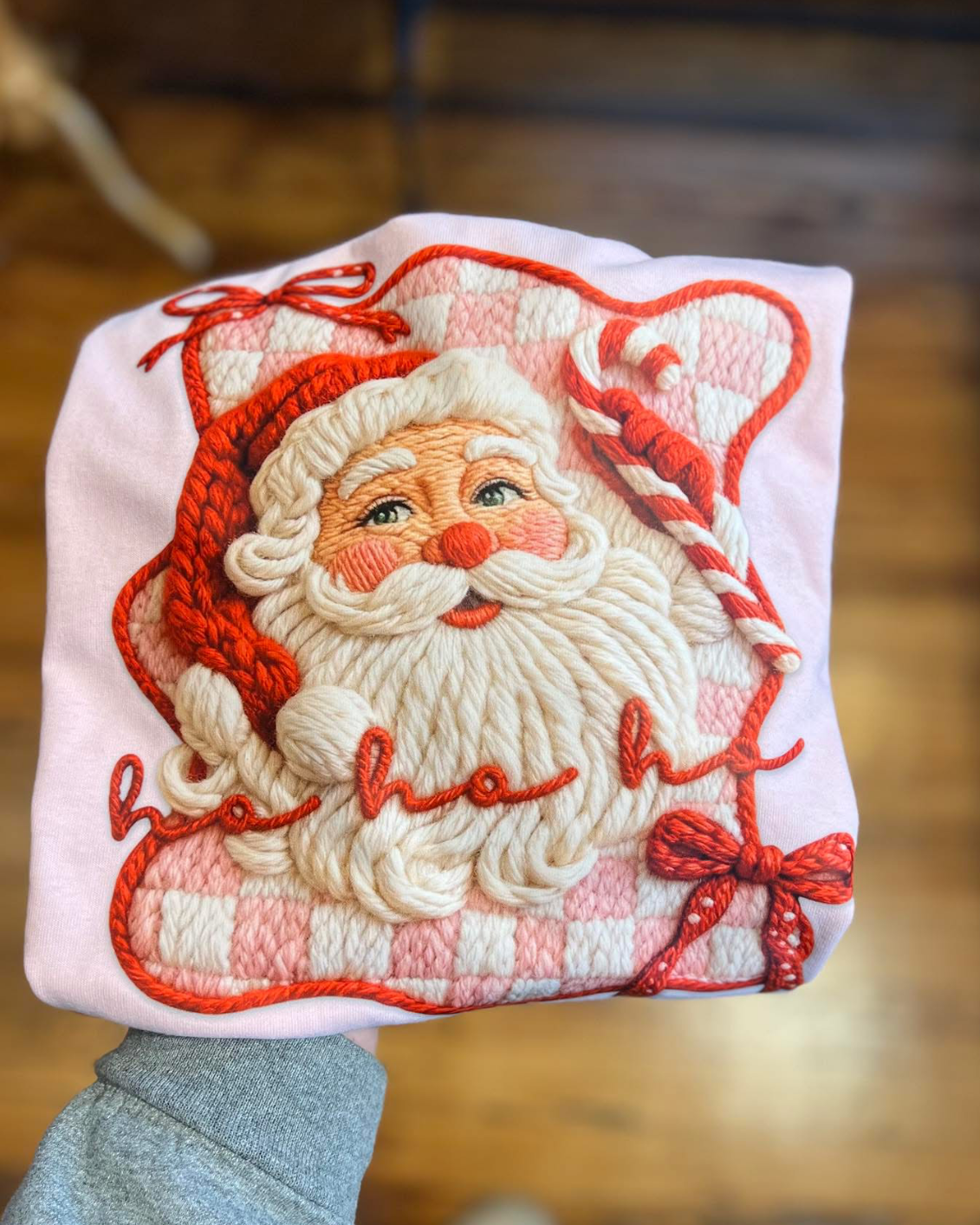 Framed Cutie Santa