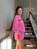 Pink Striped Set